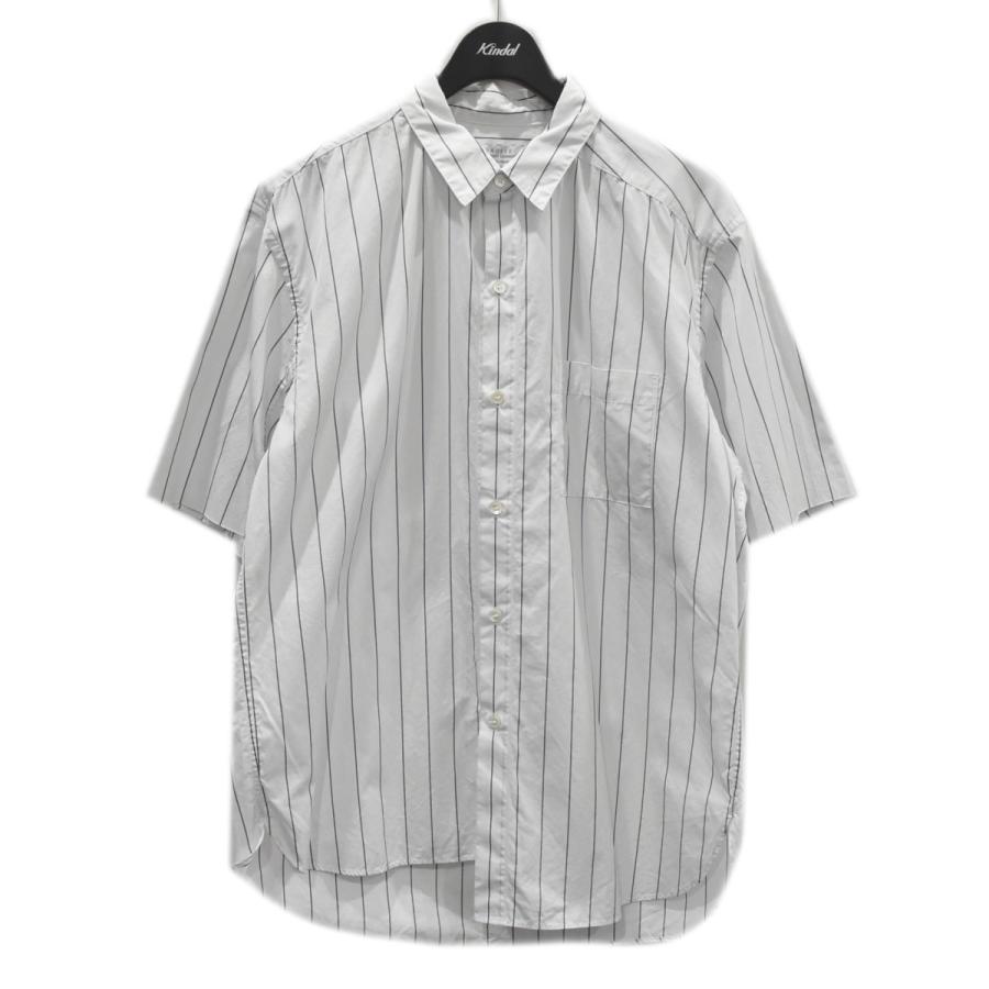 UNUSED 【値下げ】UNUSED 17SS ストライプ柄半袖シャツ US1273 