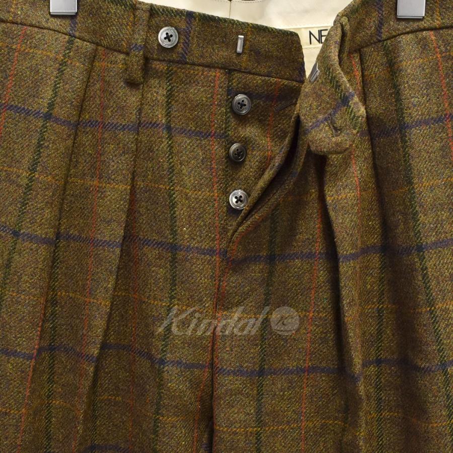 NEAT LOVAT TWEED ニート ウールチェックパンツ 20aw
