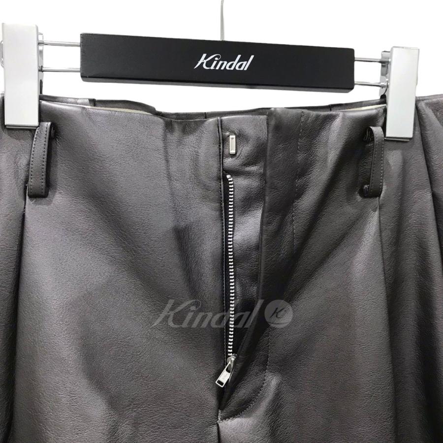 COMME des GARCONS HOMME PLUS 21SS フェイクレザー ワイド COMME des GARCONS HOMME PLUS 21SS フェイクレザー ワイド