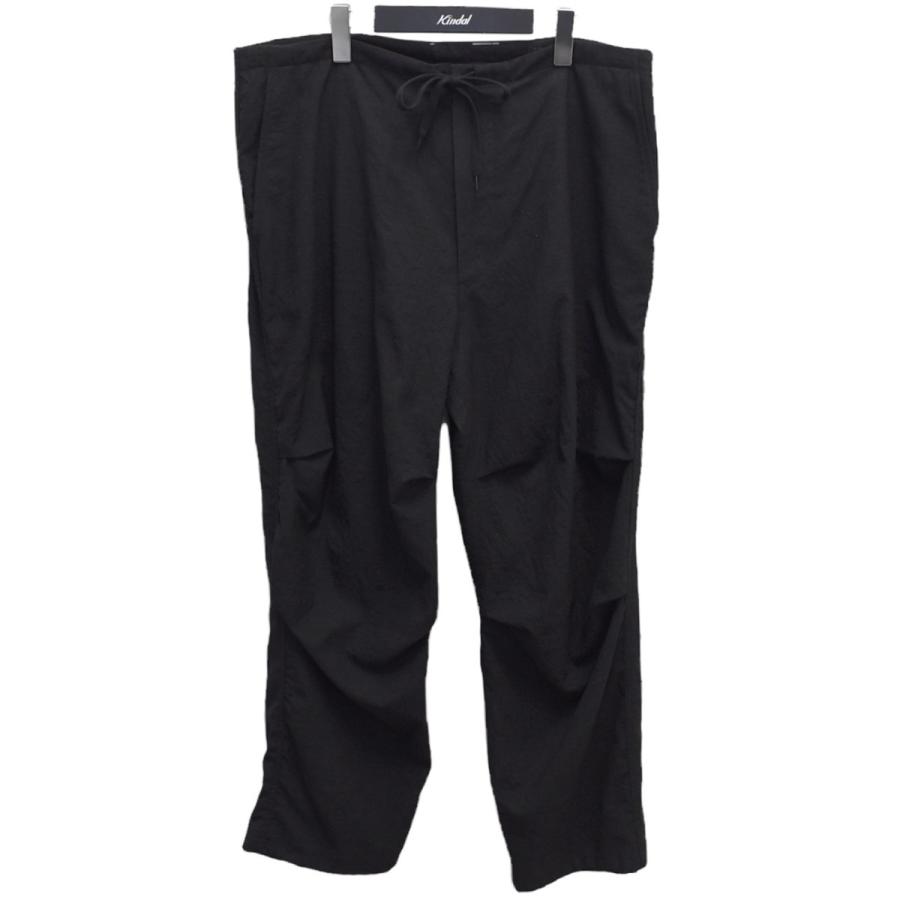 COMOLI T01-03003 21SS ウールニータックパンツ チャコール サイズ：1 