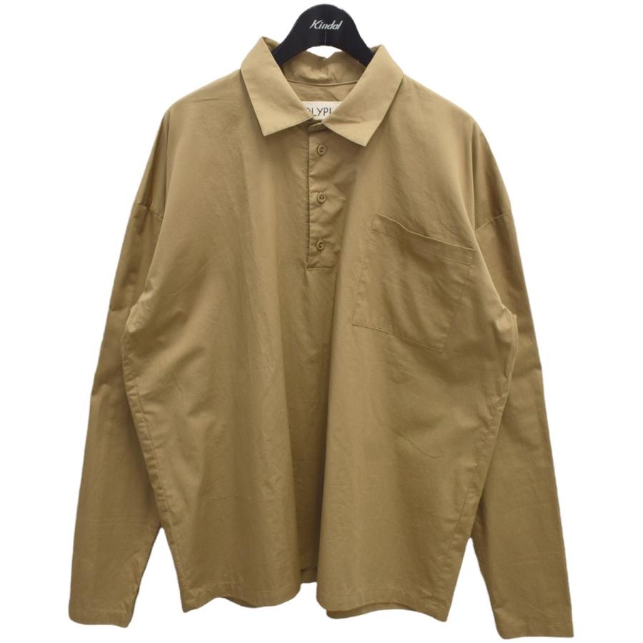 POLYPLOID 19FW-12-B PULLOVER SHIRT B プルオーバーシャツ ベージュ 