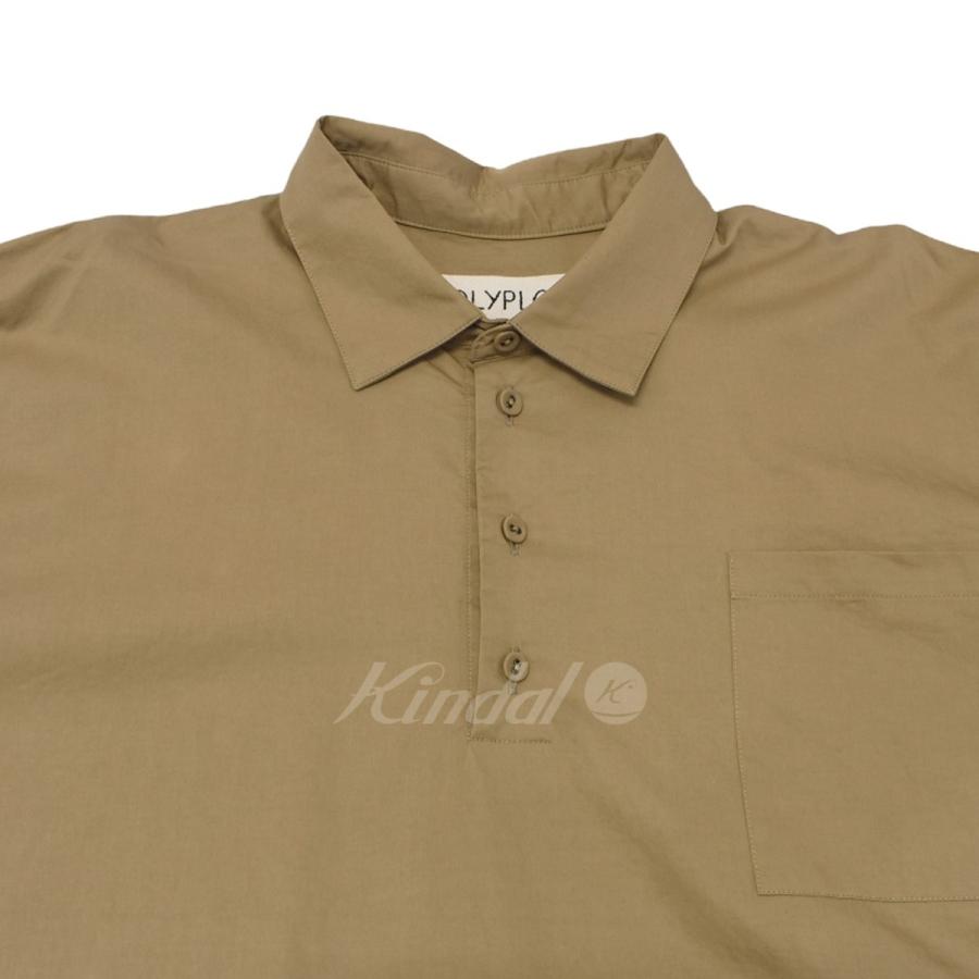 POLYPLOID 19FW-12-B PULLOVER SHIRT B プルオーバーシャツ ベージュ 