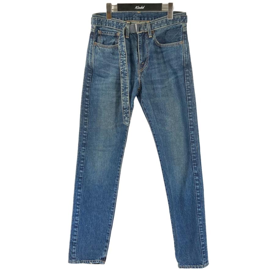 sacai ×Levis ベルテッドデニムパンツ リーバイス インディゴ sacai ×Levis ベルテッドデニムパンツ リーバイス インディゴ
