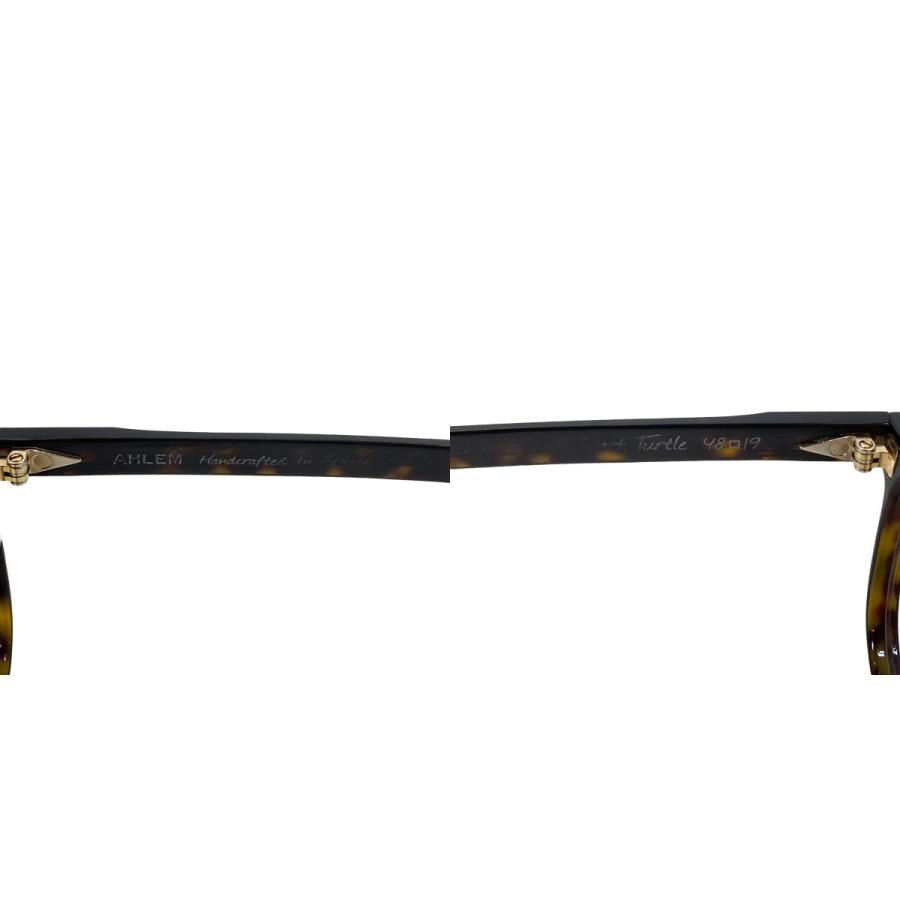 値下げ】AHLEM RUE DE CHARONNE ウェリントンタイプメガネ セル  