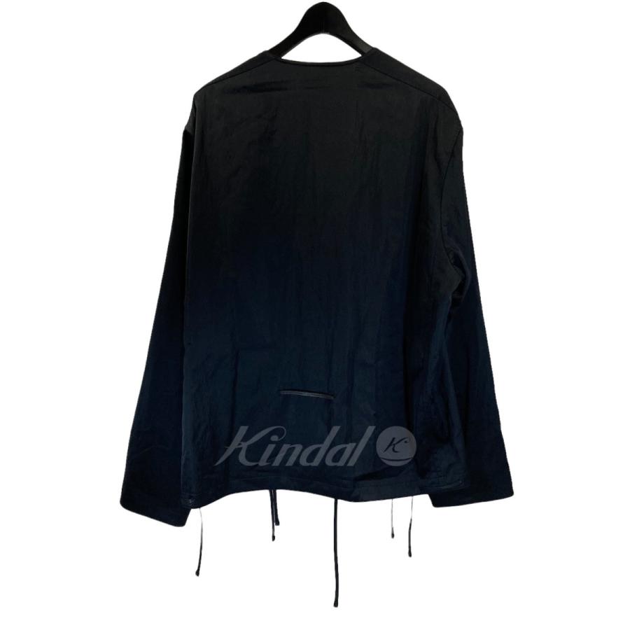 JIL SANDER 20SS ANDREW MC ノーカラージャケット JSMQ420938 ブラック 
