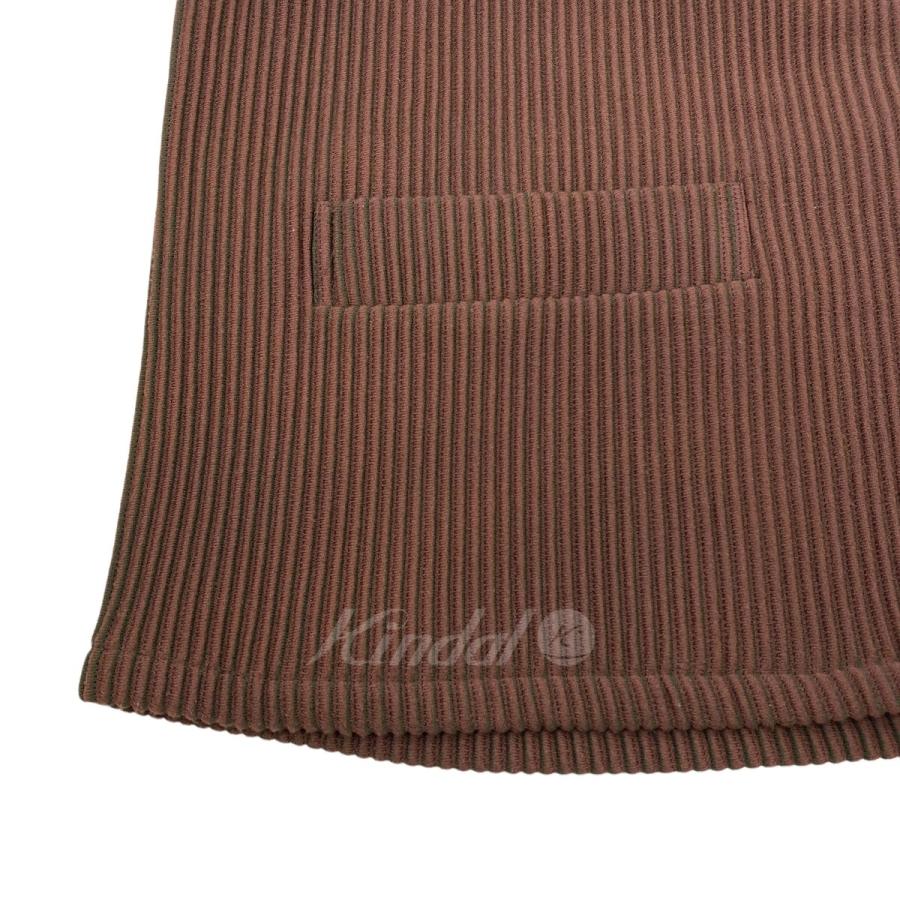 JieDa 21AW RIPPLE CARDIGAN カーディガン Jie-21W-RP-CT02 ブラウン 