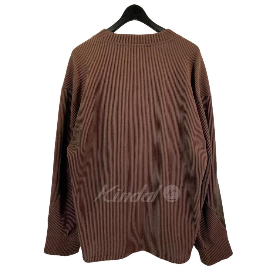 JieDa 21AW RIPPLE CARDIGAN カーディガン Jie-21W-RP-CT02 ブラウン 