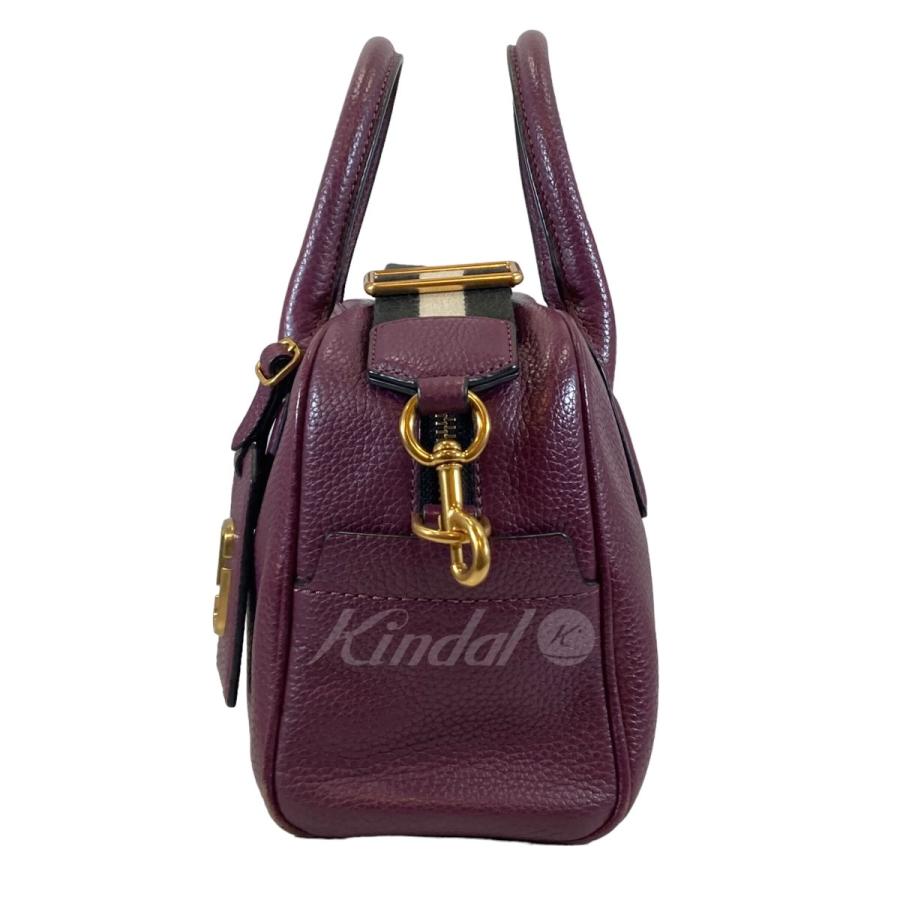 値下げ！MARC JACOBS パープルレザー ハンドバッグ 値下げ！MARC JACOBS パープルレザー ハンドバッグ