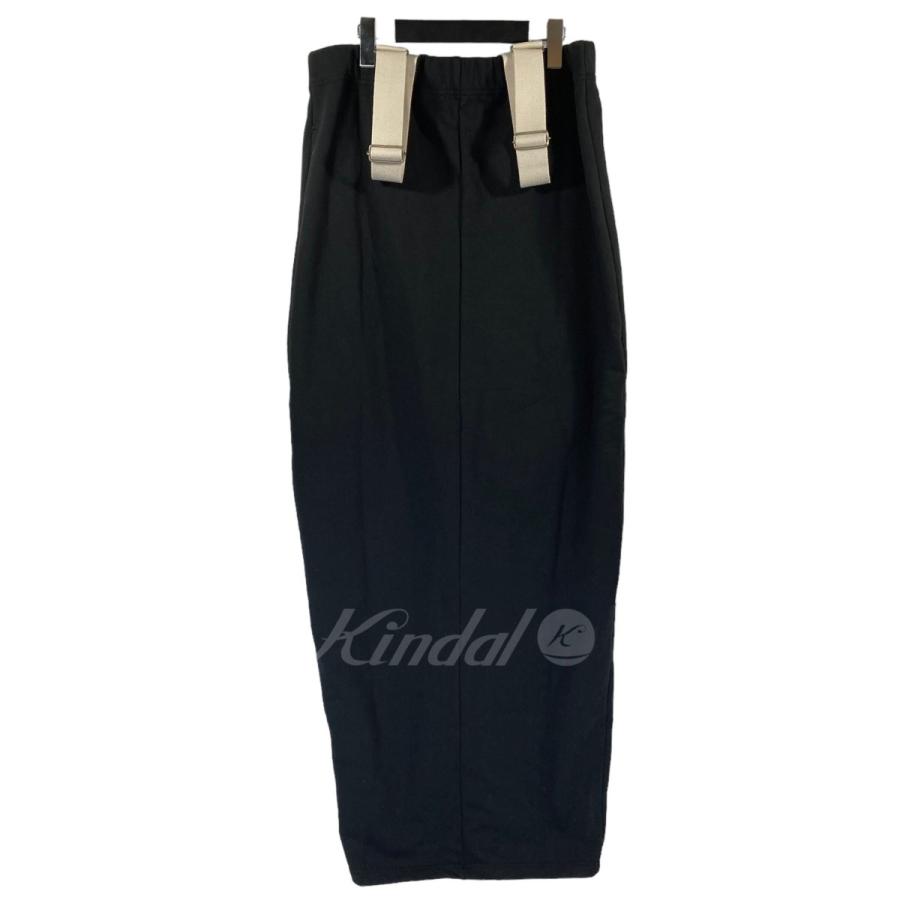 ETRE TOKYO 【値下げ】ETRE スウェットジャンパースカート ブラック  