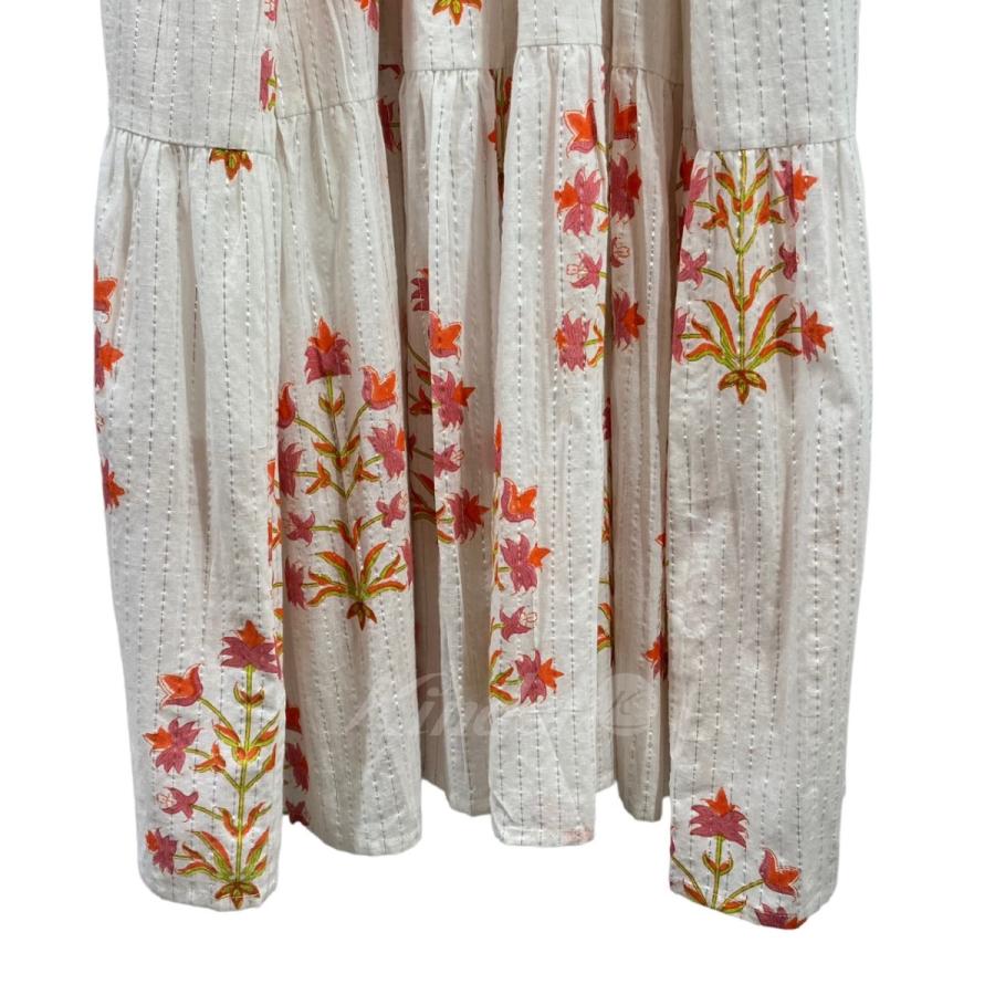 SZ Blockprints 【値下げ】SZ Lily Print ワンピース 23SS ホワイト  