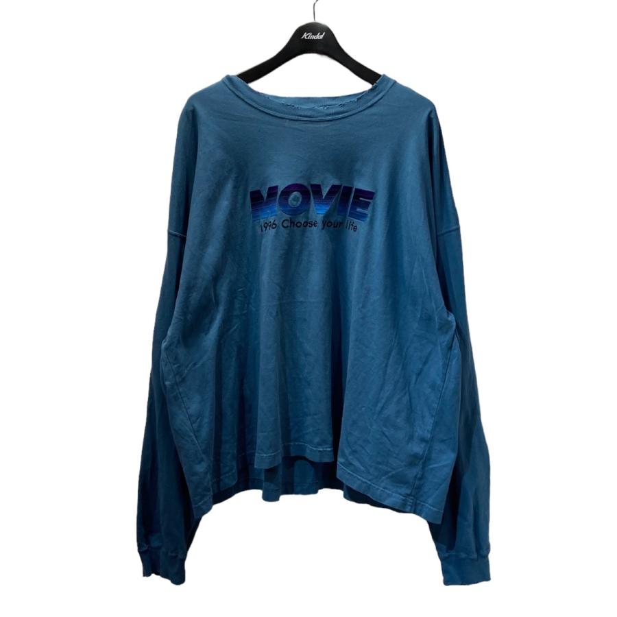 dairiku 23AW “MOVIE” tee ダメージ加工ロンT