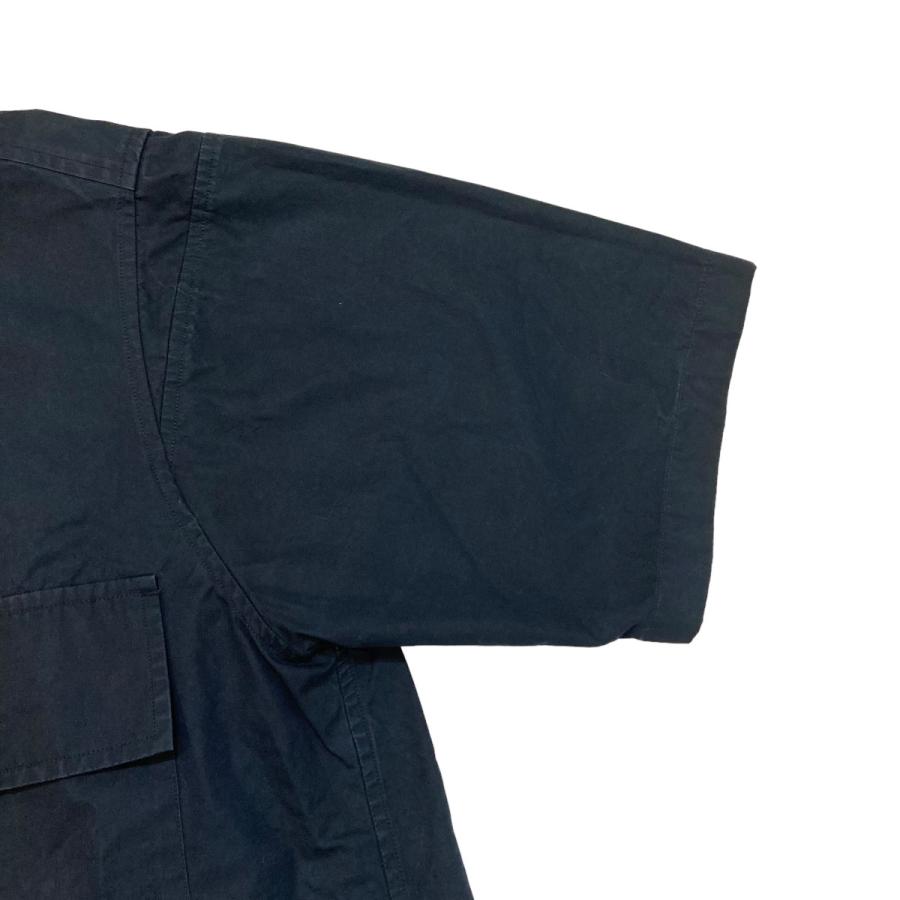 ジルサンダー JIL SANDER 20SS ARIEL 半袖シャツ JSMQ741526 ネイビー