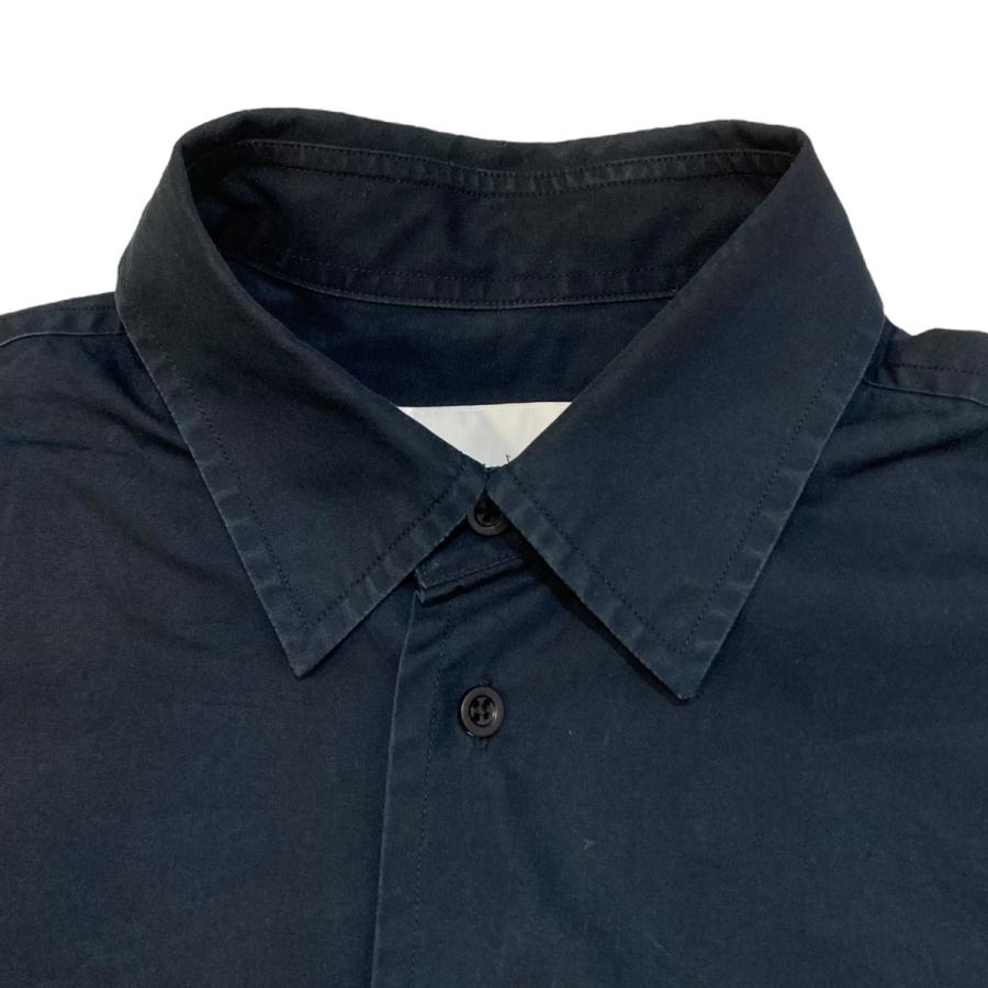 ジルサンダー JIL SANDER 20SS ARIEL 半袖シャツ JSMQ741526 ネイビー