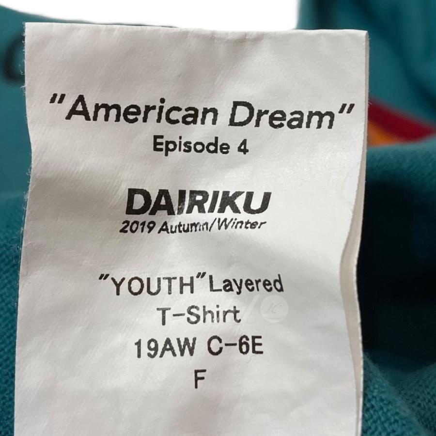値下げ】DAIRIKU American Dream L／S Tshirt アメリカンドリーム長袖T 