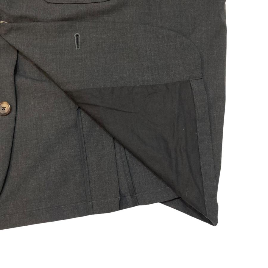 値下げ】Sillage blazer twill テーラードジャケット チャコールグレー 