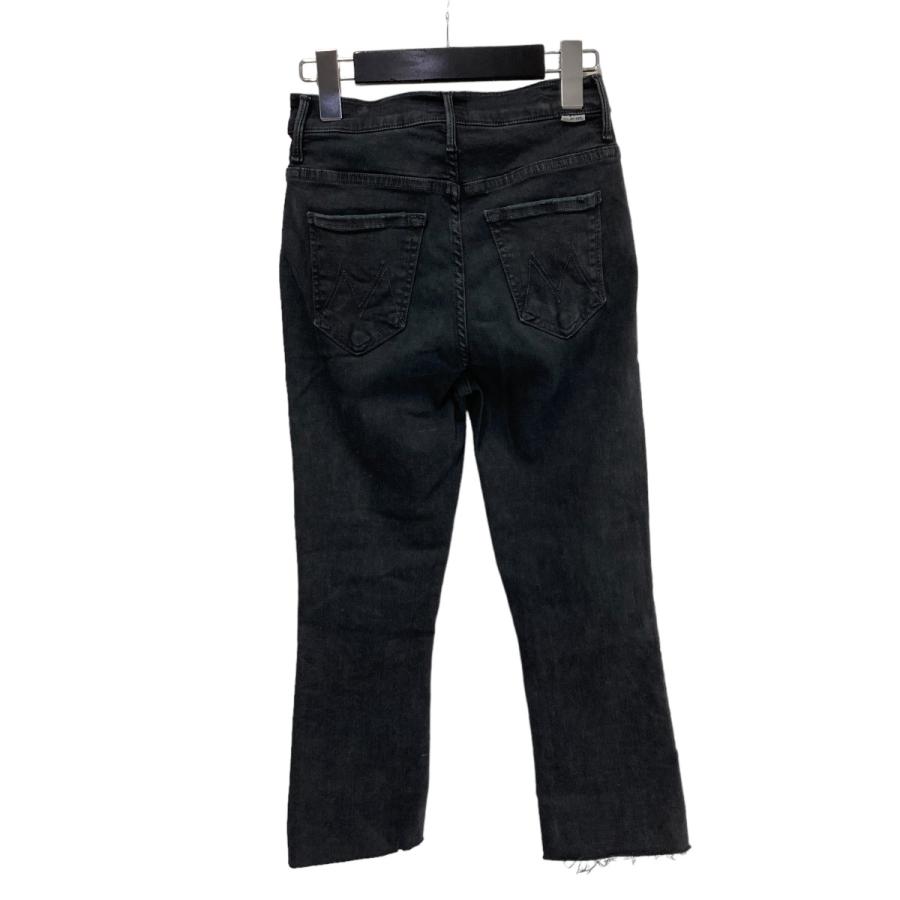mother 【値下げ】mother ADED BLACK INSIDER CROP デニムパンツ  