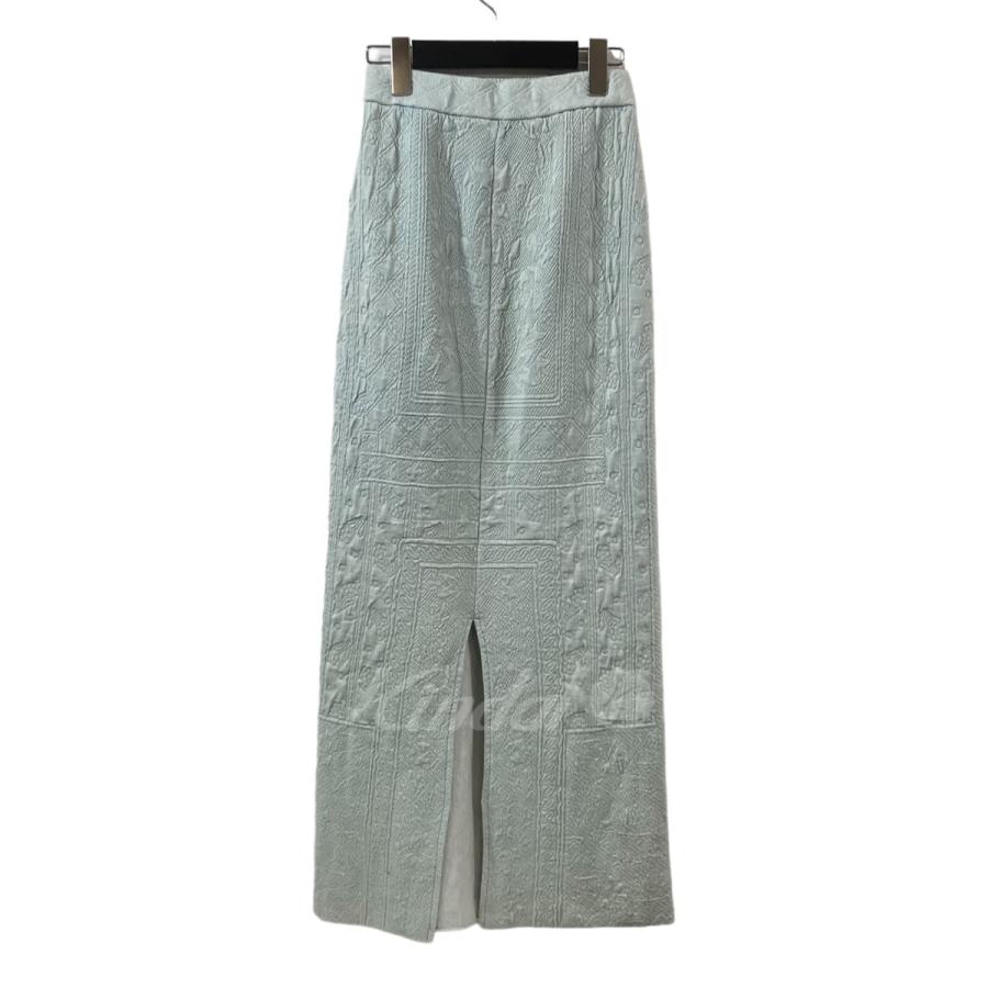 値下げ】Mame Kurogouchi 24SS Floral Pattern Jacquard Washed ニット 