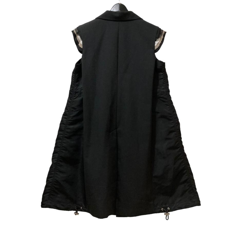 sacai サカイ Suiting Mix Vest ノースリーブジレ 23-06756 sacai サカイ Suiting Mix Vest ノースリーブジレ 23-06756
