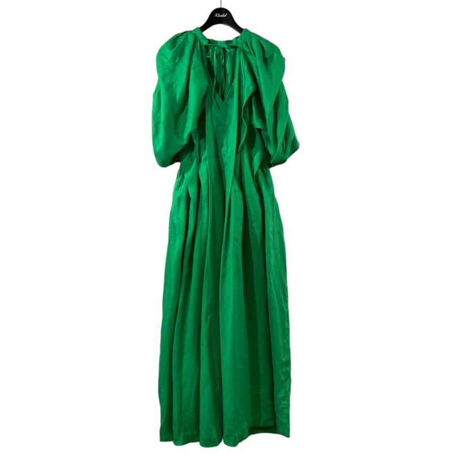 値下げ】MYLAN ボリュームスリーブ マキシドレス ワンピース ロング  