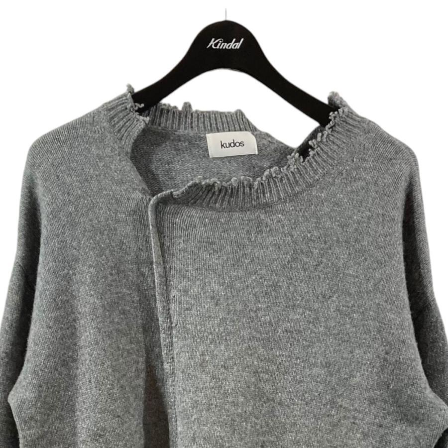 KUDOS 【値下げ】kudos 変形ニット KK21YY07 グレー サイズ  