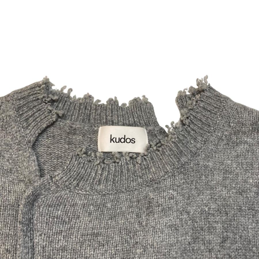 KUDOS 【値下げ】kudos 変形ニット KK21YY07 グレー サイズ  