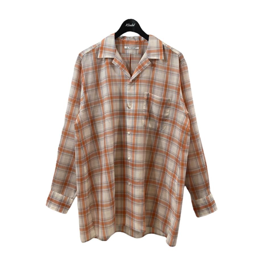 マーティーアンドサンズ MAATEE＆SONS 24SS WOOL ONE PIECE COLLAR 