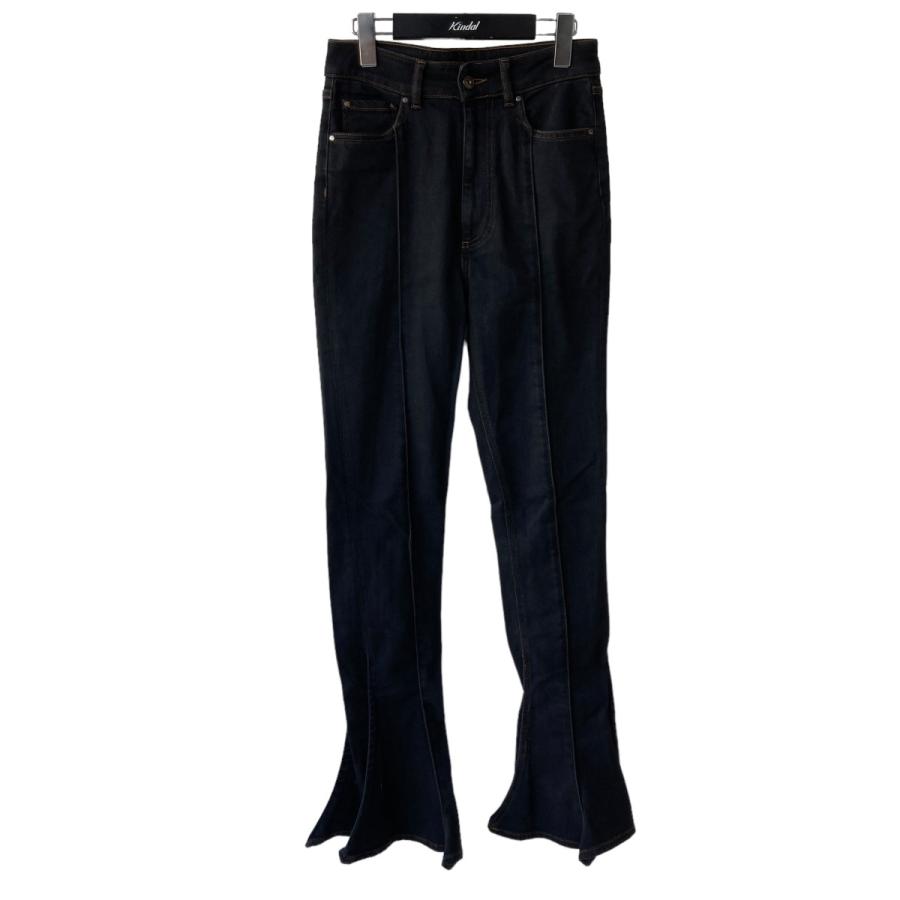 値下げ】Y／project TRUMPET SLIM JEANS デニムパンツ ブラック サイズ 