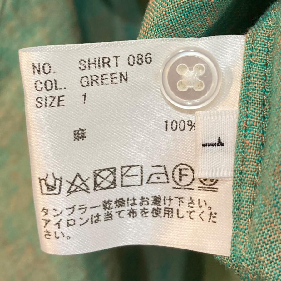 値下げ】HEUGN Alan リネンシャンブレーワンピースカラーシャツ 長袖  