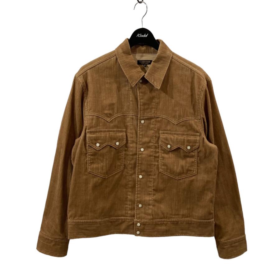 ア・ボンタージ A vontade Cowboy Jacket コーデュロイジャケット 