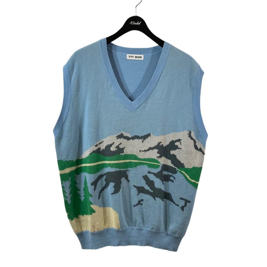 値下げ】TTT MSW 20SS YOSEMITE KNIT VEST ニットベスト TTT