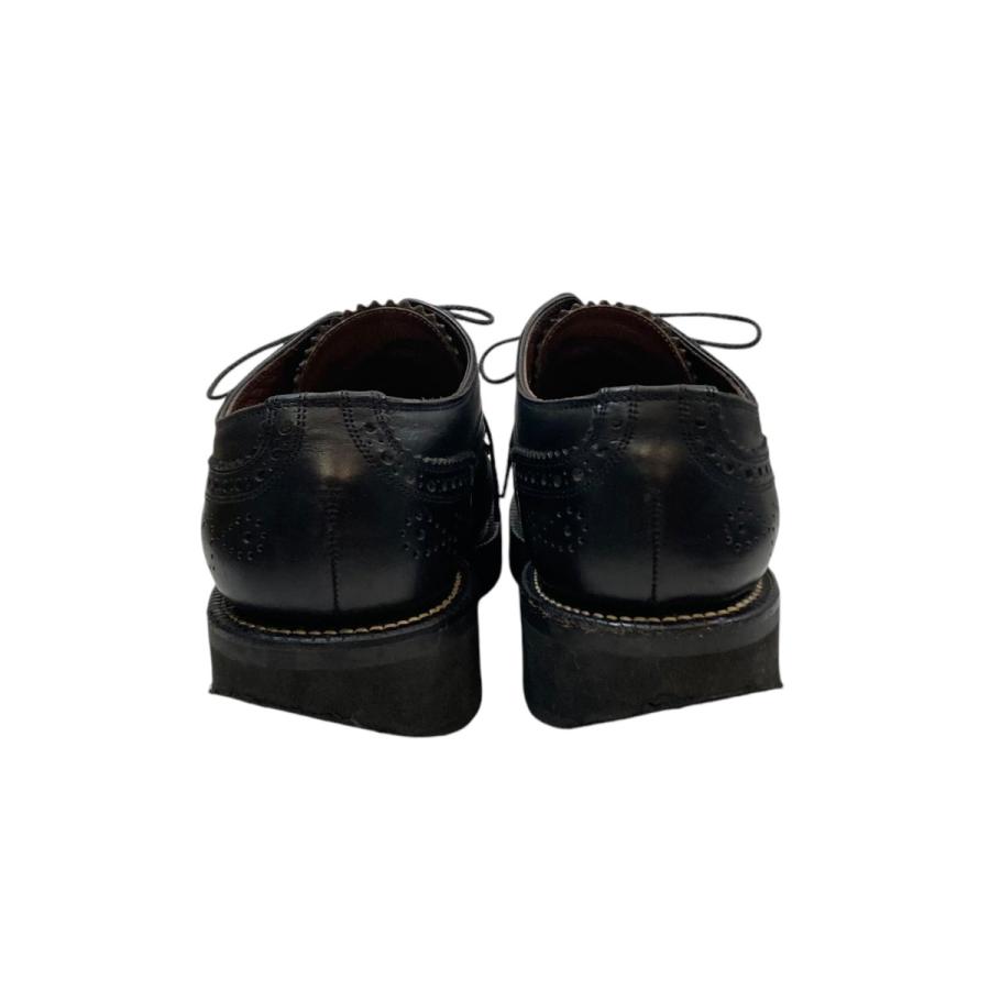 foot the coacher フットザコーチャー レザーシューズ ブラック サイズ 