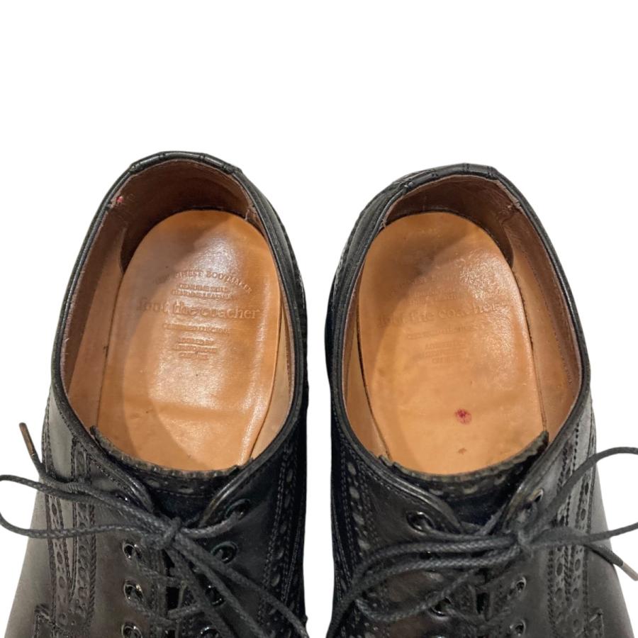 foot the coacher フットザコーチャー レザーシューズ ブラック サイズ 