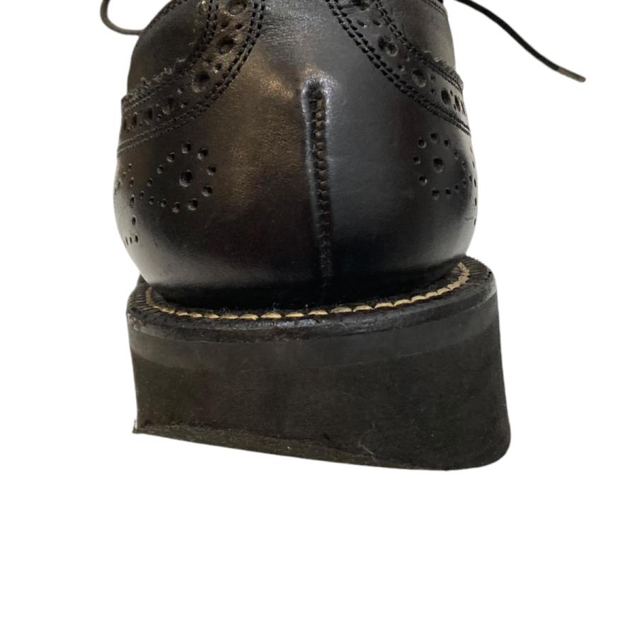 foot the coacher フットザコーチャー レザーシューズ ブラック サイズ 
