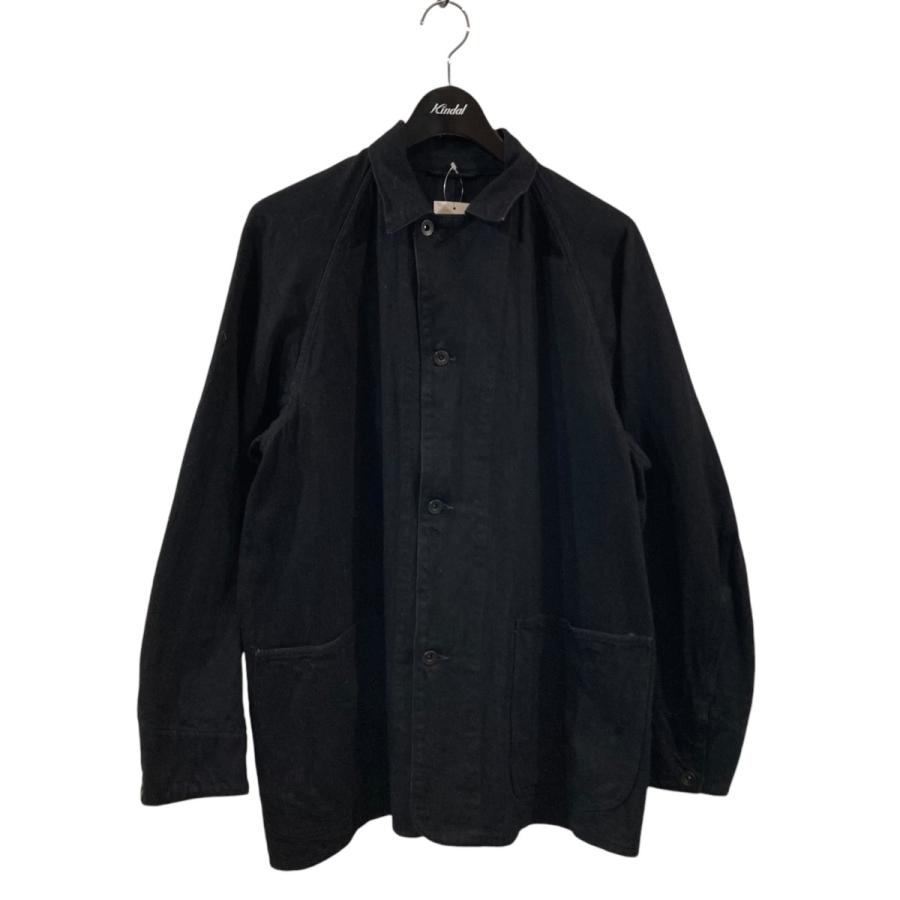 COMOLI コモリ 黒 カバーオール COMOLI(コモリ) 1938ジャケットカバーオールX01-01013 サイズ：2