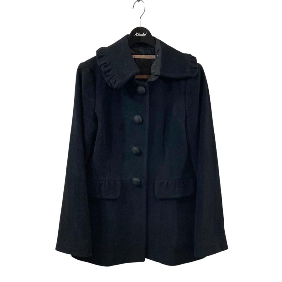 トゥービーシック TO BE CHIC アンゴラコート ブラック サイズ：42 