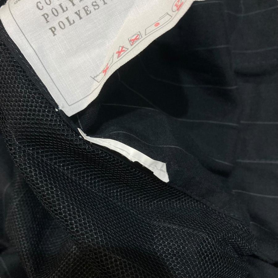 sacai（サカイ） ストライプワンピース 23-06539 ブラック サイズ：1