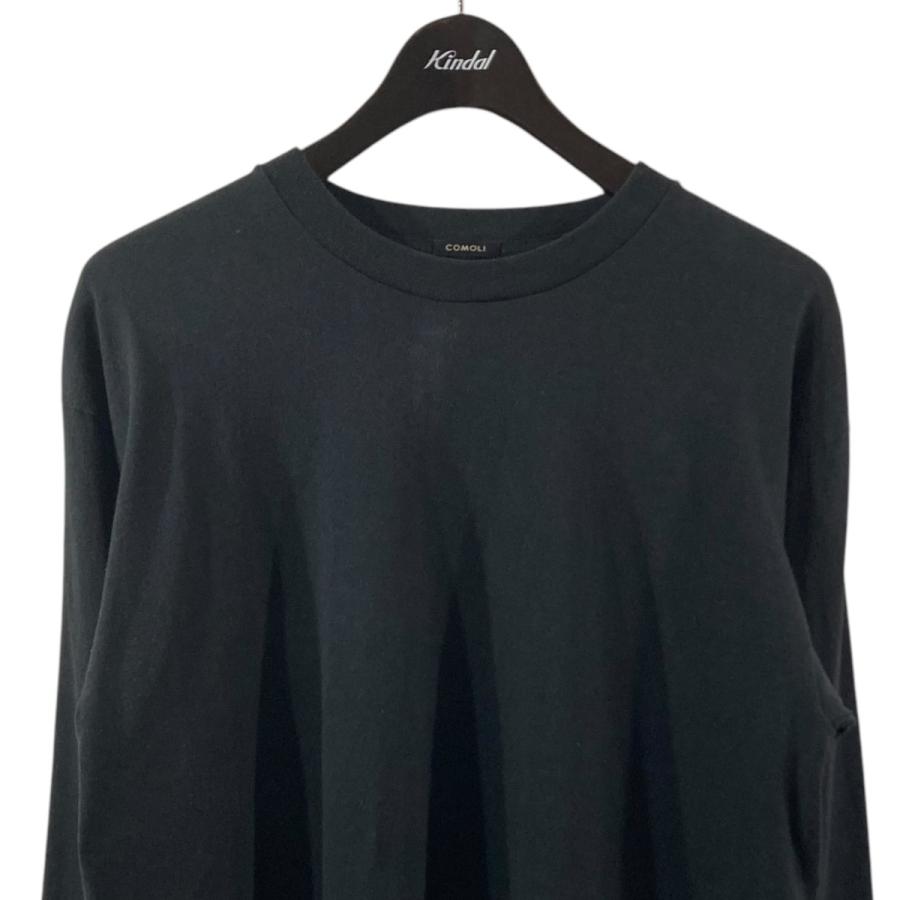 COMOLI コモリ Z01-05026 コットンジャージ 長袖Tシャツ