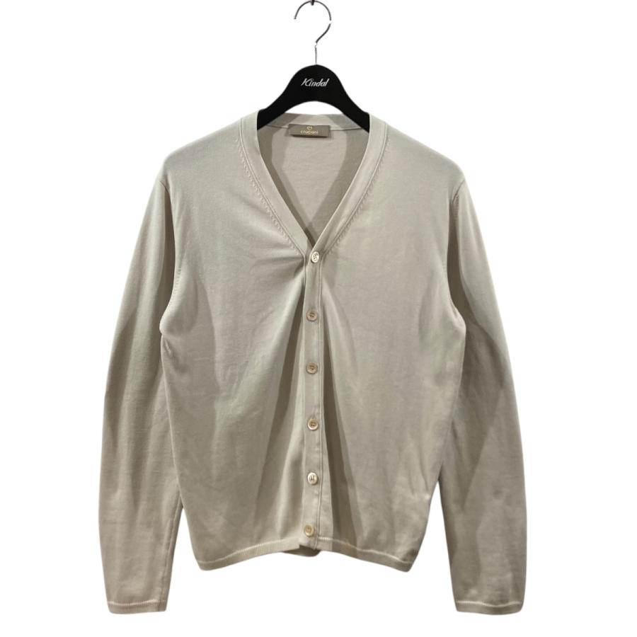 クルチアーニ CRUCIANI カーディガン CU3174 ベージュ サイズ：44  