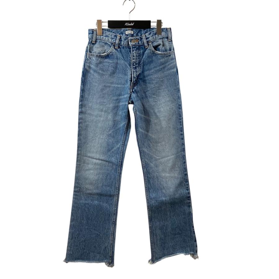 INSCRIRE アンスクリア 002 Flare Denim フレアデニムパンツ ID INSCRIRE アンスクリア 002 Flare Denim フレアデニムパンツ ID