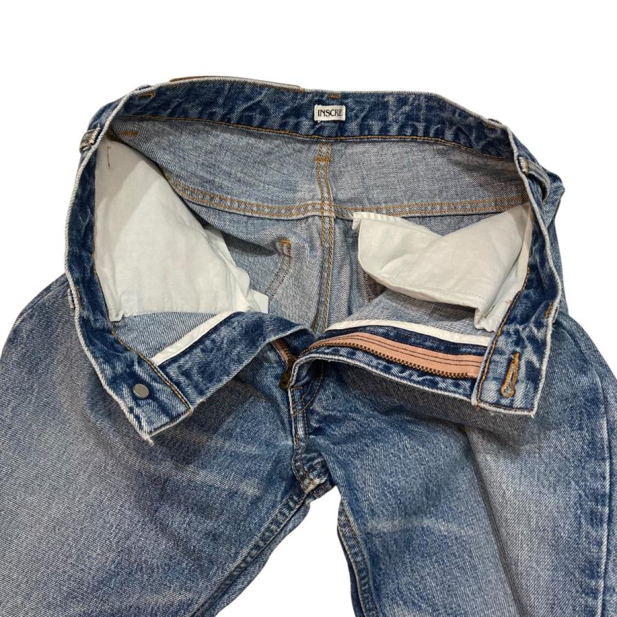 INSCRIRE アンスクリア 002 Flare Denim フレアデニムパンツ ID INSCRIRE アンスクリア 002 Flare Denim フレアデニムパンツ ID