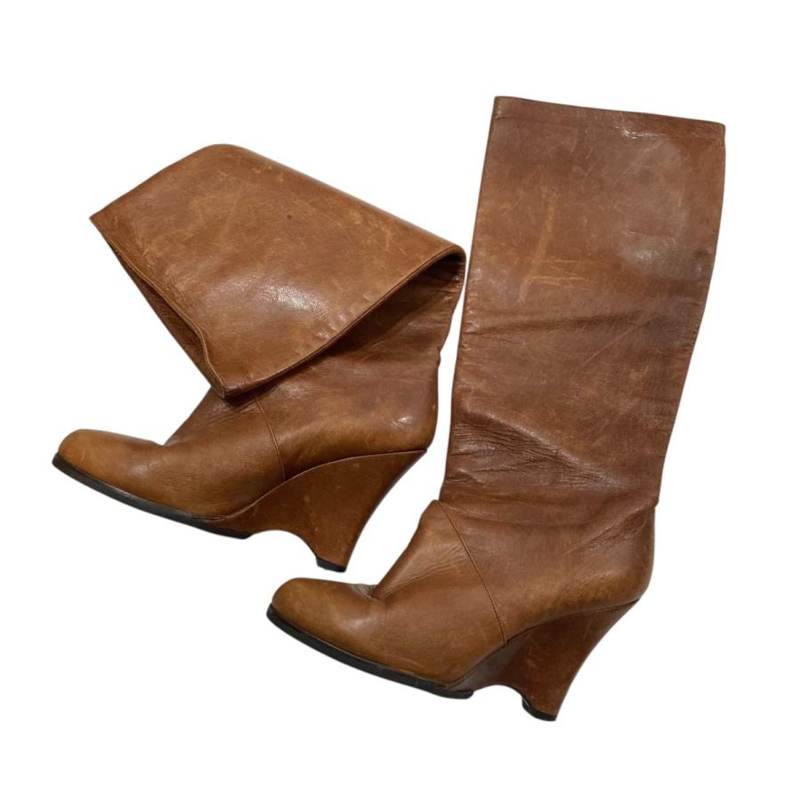 MARNI 【値下げ】MARNI ロングブーツ ブラウン (EC) : カインドオル