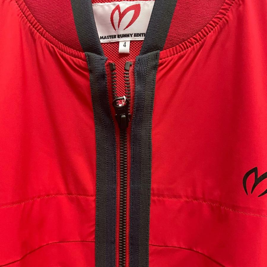 レッド フルジップジャケット マスターバニエディションサイズl
