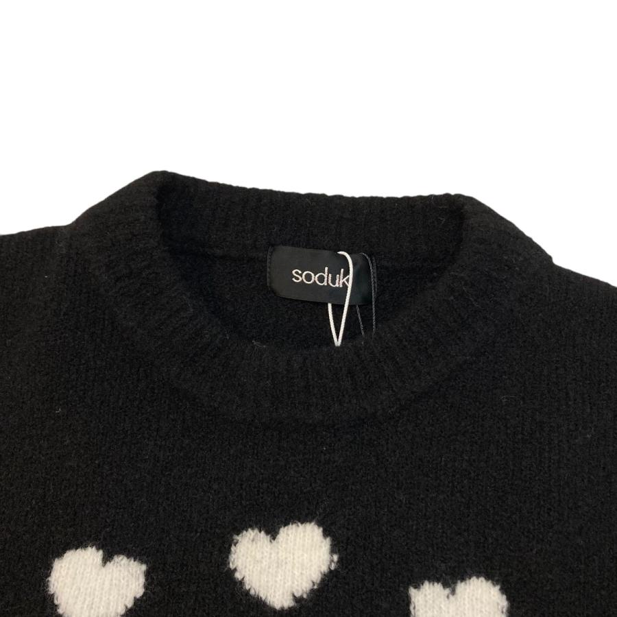 値下げ】soduk love around knit pullover ハート 長袖ニット
