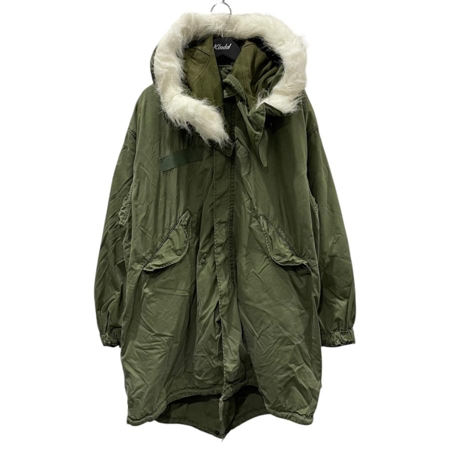 M-65 US ARMY コヨーテファー フィッシュテール ライナー付 ユーエスアーミー US ARMY ライナー付モッズコート M-65 FISHTAIL COAT