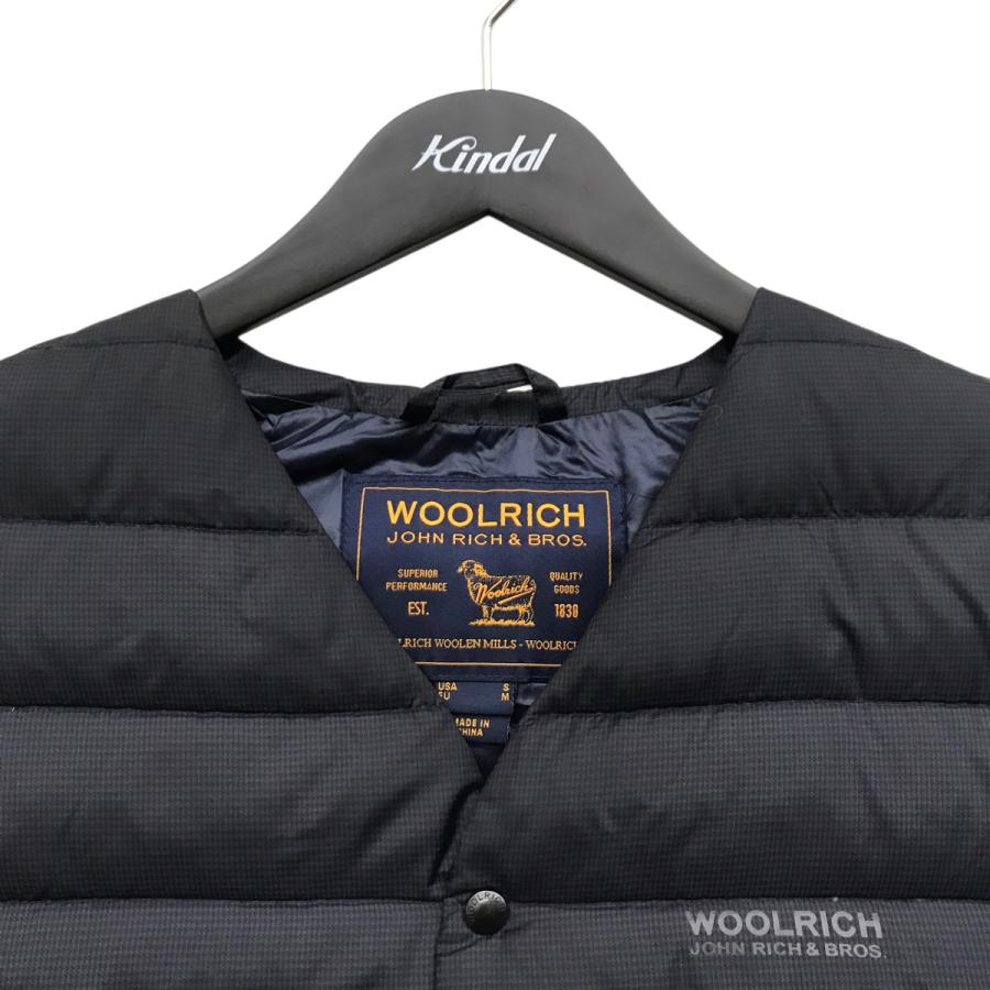 WOOLRICH（ウールリッチ） ダウンベスト ネイビー サイズ：M