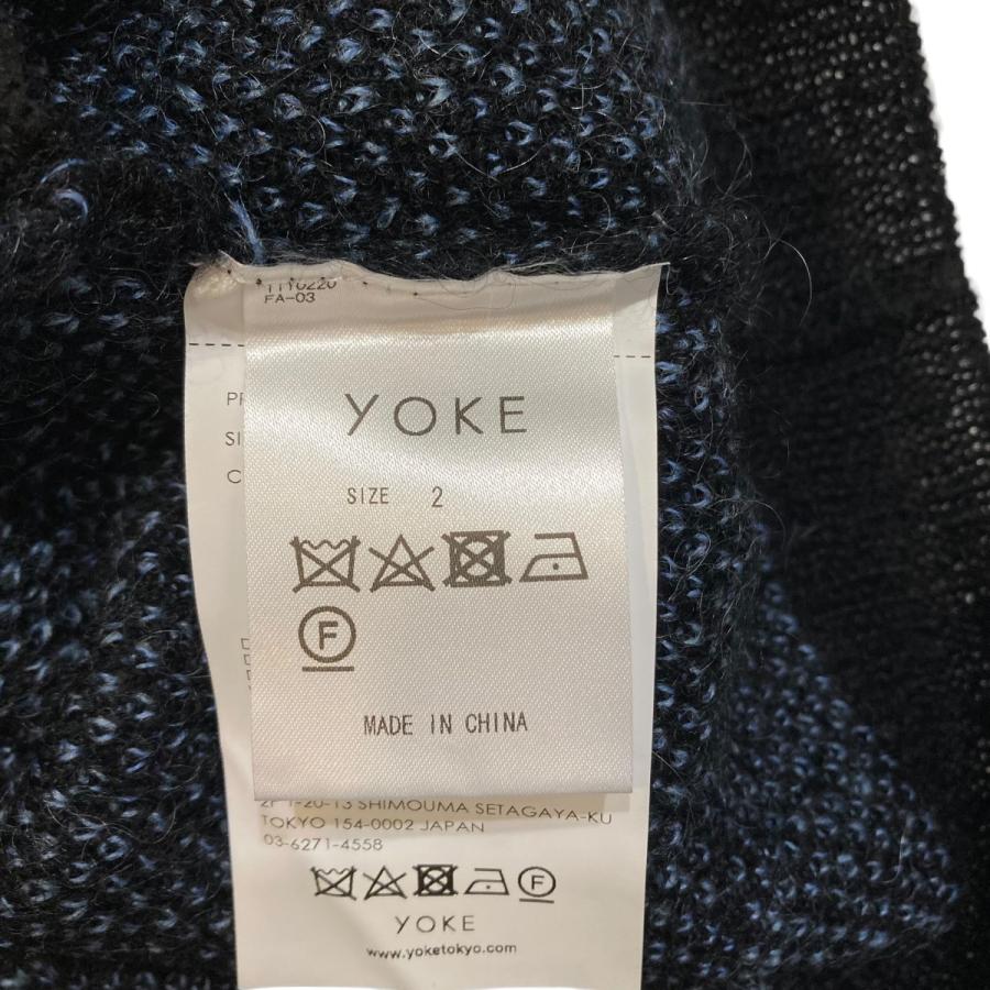 YOAK（ヨーク） 【値下げ】YOKE 24AW JACQUARF ニットカーディガン