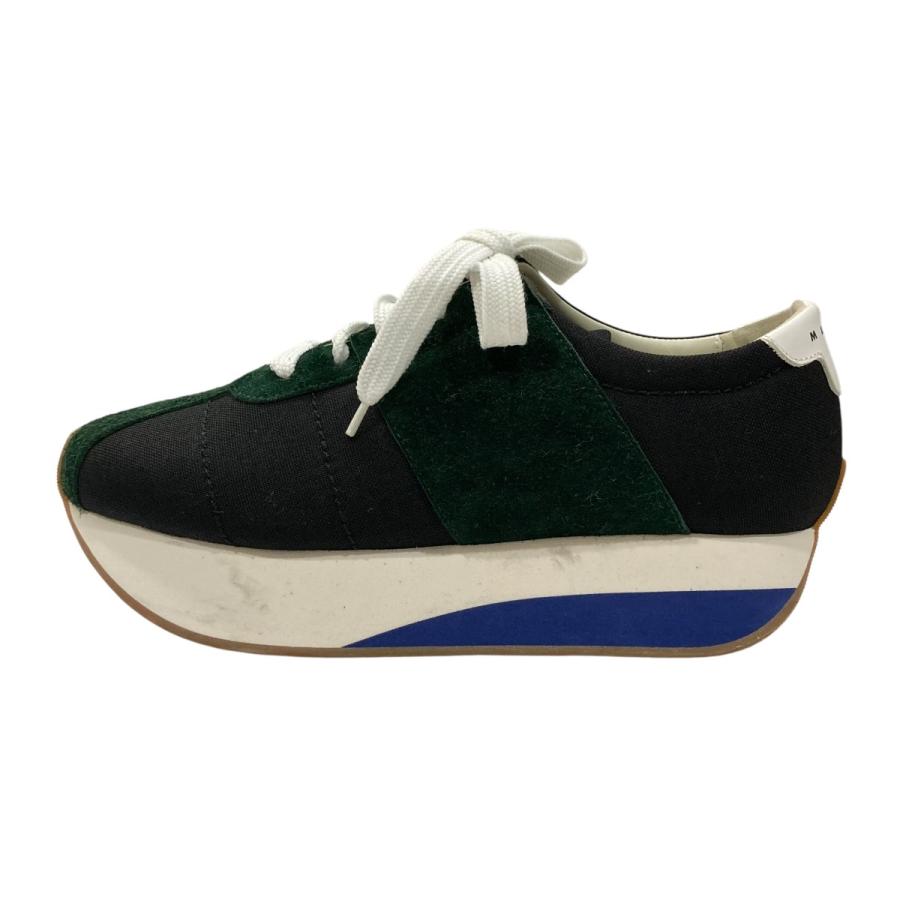 MARNI（マルニ） 厚底スニーカー ネイビー×グリーン サイズ：43 (EC 