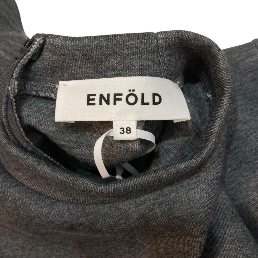 ENFOLD エンフォルド RAFFLE-SLEEVES PULLOVER 長袖スウェット ENFOLD エンフォルド RAFFLE-SLEEVES PULLOVER 長袖スウェット