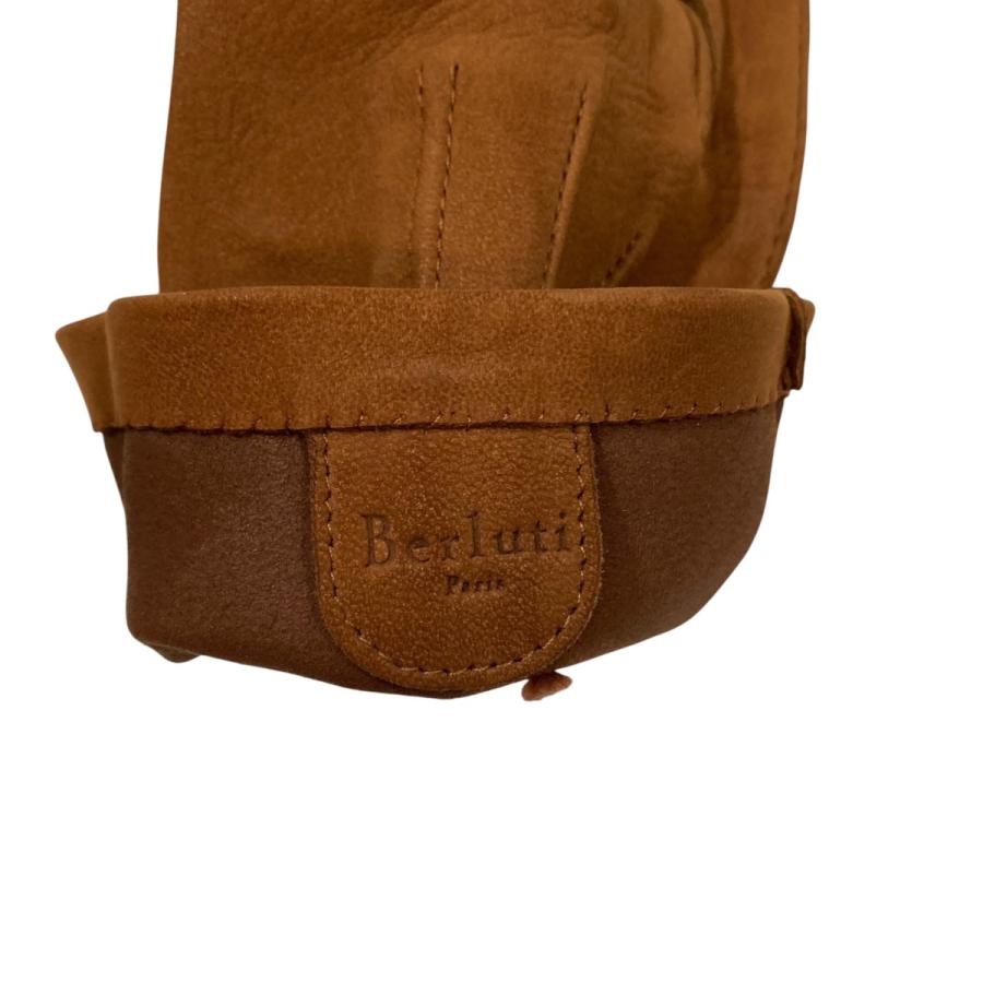Berluti（ベルルッティ） 【値下げ】Berluti レザーグローブ ブラウン