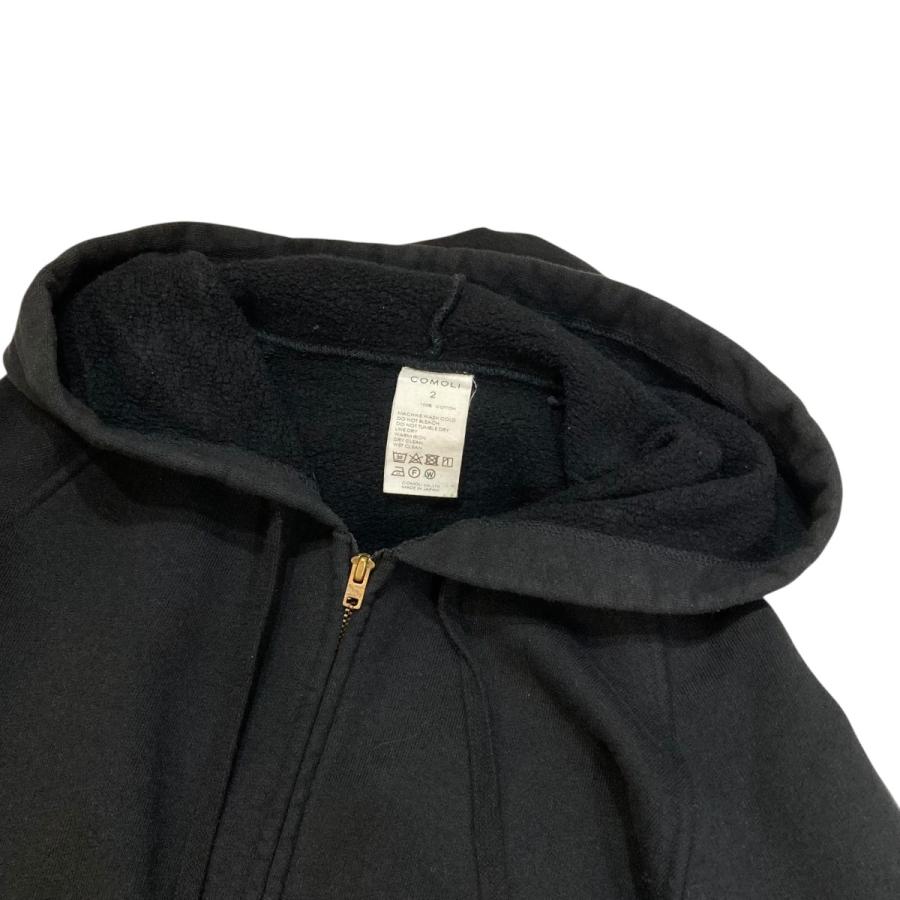 COMOLI（コモリ） 【値下げ】COMOLI コットン裏毛ジップパーカ Z01
